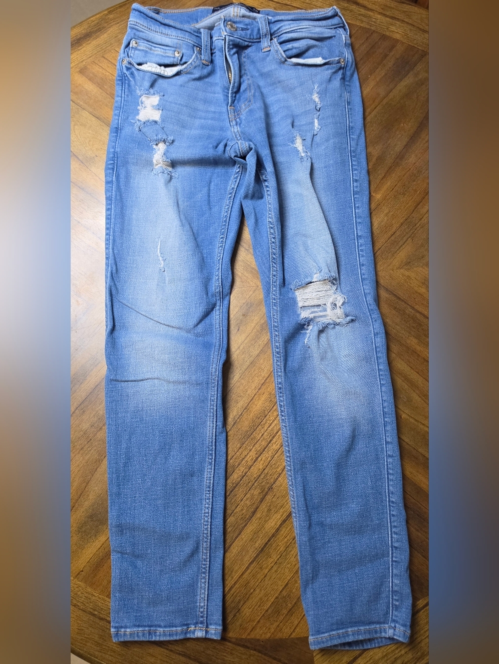Hollister Light Blue Skinny Jeans